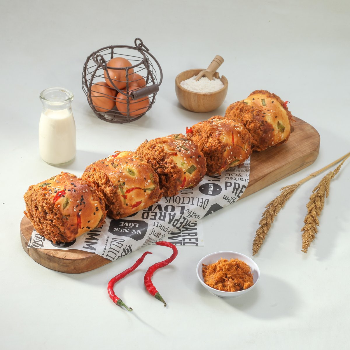 Roti Abon Gulung